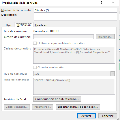 Lapela Definición en Propiedades de la onsulta