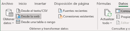 Desde la web