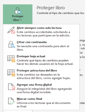 Opcións para protexer libro