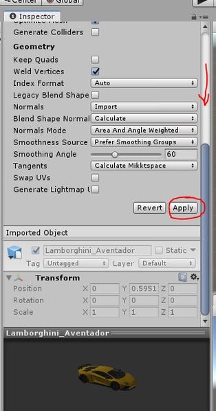 Archivo:Unity3d importar modelos 12b.jpg