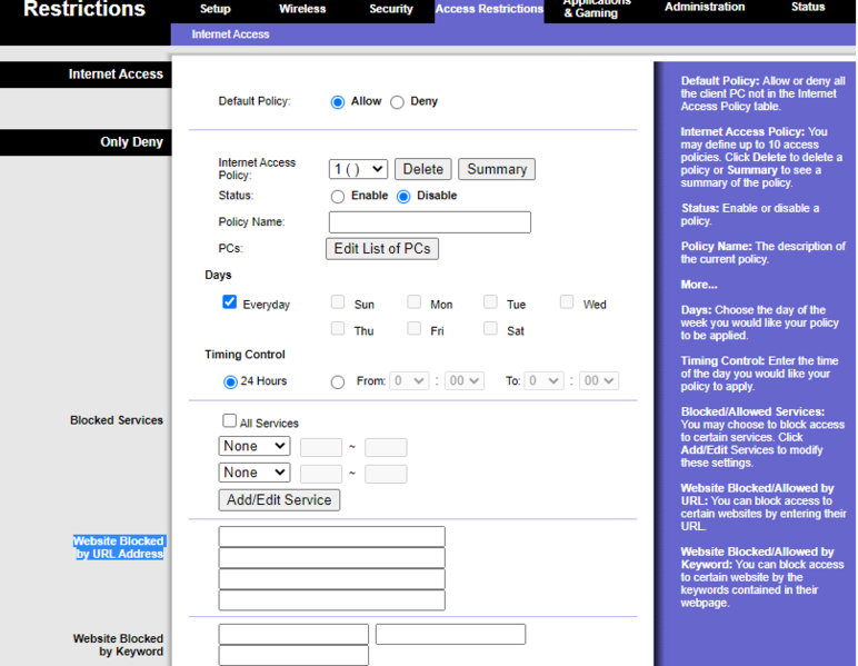 Archivo:WRH54G Access Restrictions.PNG