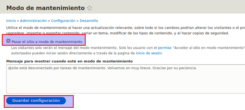 Archivo:Drupal modo mantemento 2.png