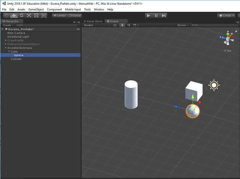 Archivo:Unity3d gameobject jerarquia 1.JPG