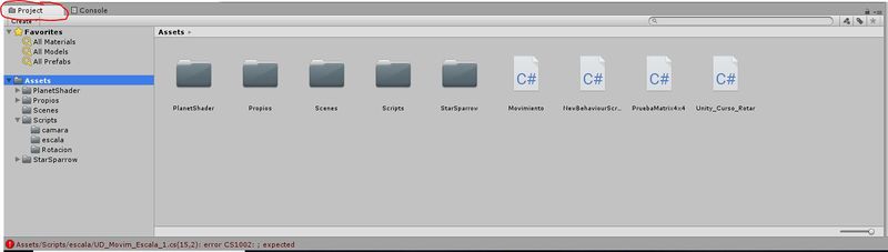 Archivo:Unity3d entorno proy 1.JPG