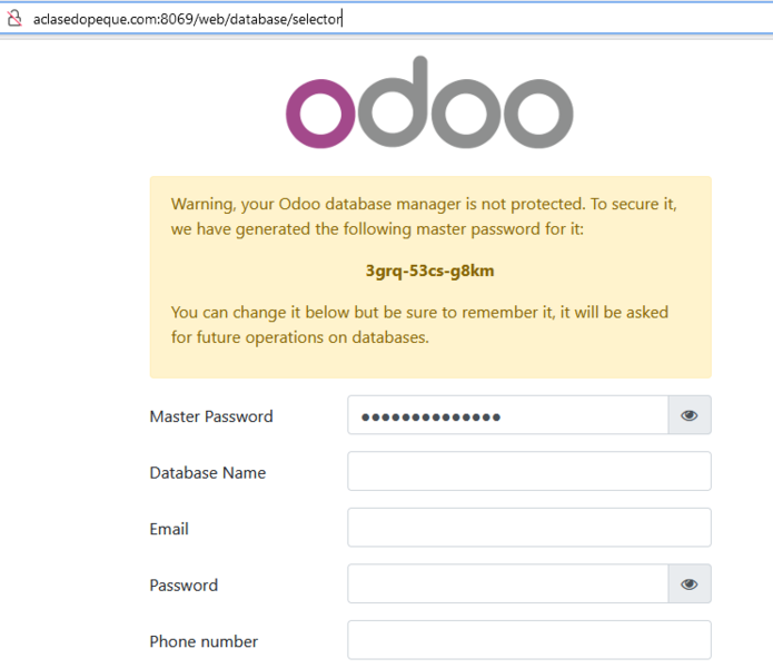 Archivo:Odoo first screen.PNG